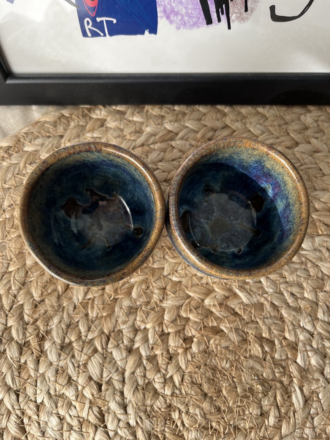 Set 2 cani espresso 80 ml � Amber Stream - casă & stil de viață - echipamente de bucătărie - accesorii de servire - căni - Artynos.ro