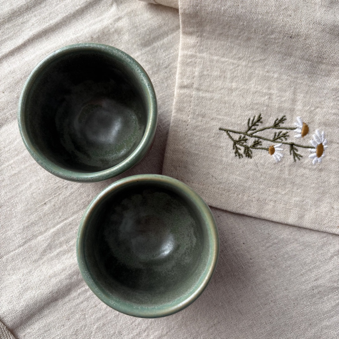 Set 2 cani espresso 80 ml � Quiet Forest - casă & stil de viață - echipamente de bucătărie - accesorii de servire - căni - Artynos.ro