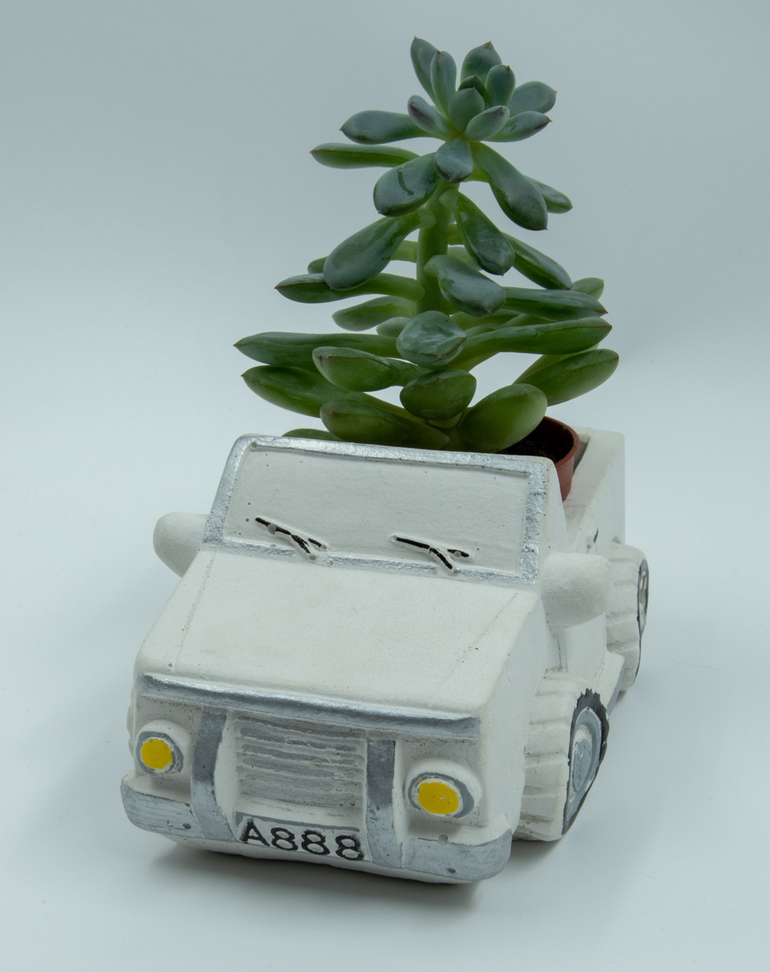 Material de beton Alb - pickup auriu cu pană de cauciuc -  - Artynos.ro