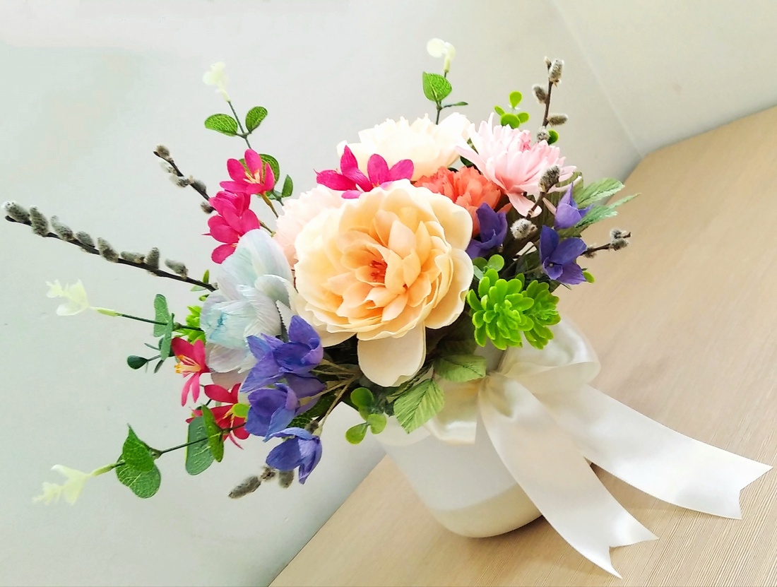 Aranjament cu flori din hartie Freshness - casă & stil de viață - accesorii pentru decorat casa - suport de flori - buchete de flori - Artynos.ro Aranjament cu flori din hartie Freshness - casă & stil de viață - accesorii pentru decorat casa - suport de flori - buchete de flori - Artynos.ro