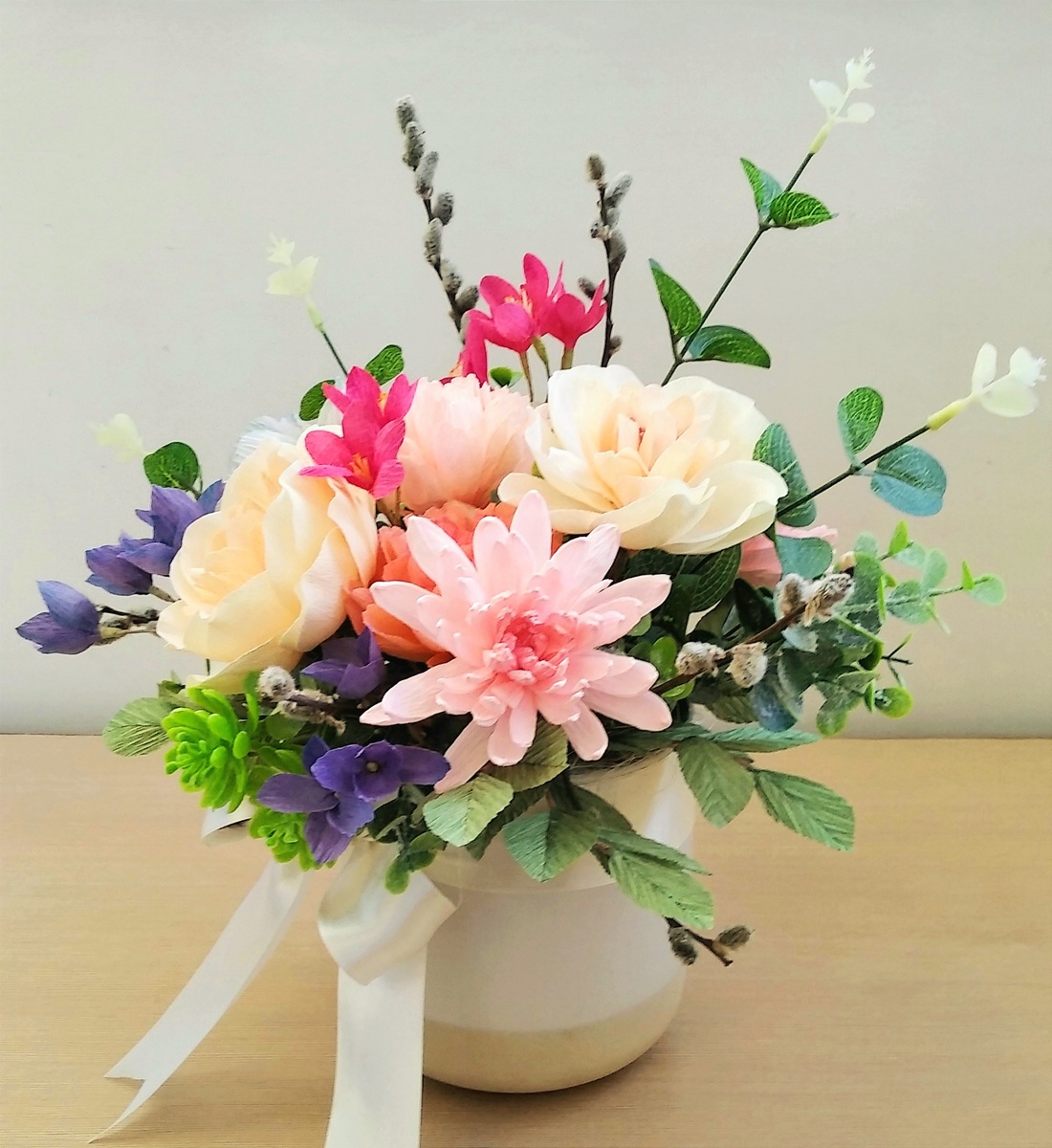 Aranjament cu flori din hartie Freshness - casă & stil de viață - accesorii pentru decorat casa - suport de flori - buchete de flori - Artynos.ro Aranjament cu flori din hartie Freshness - casă & stil de viață - accesorii pentru decorat casa - suport de flori - buchete de flori - Artynos.ro