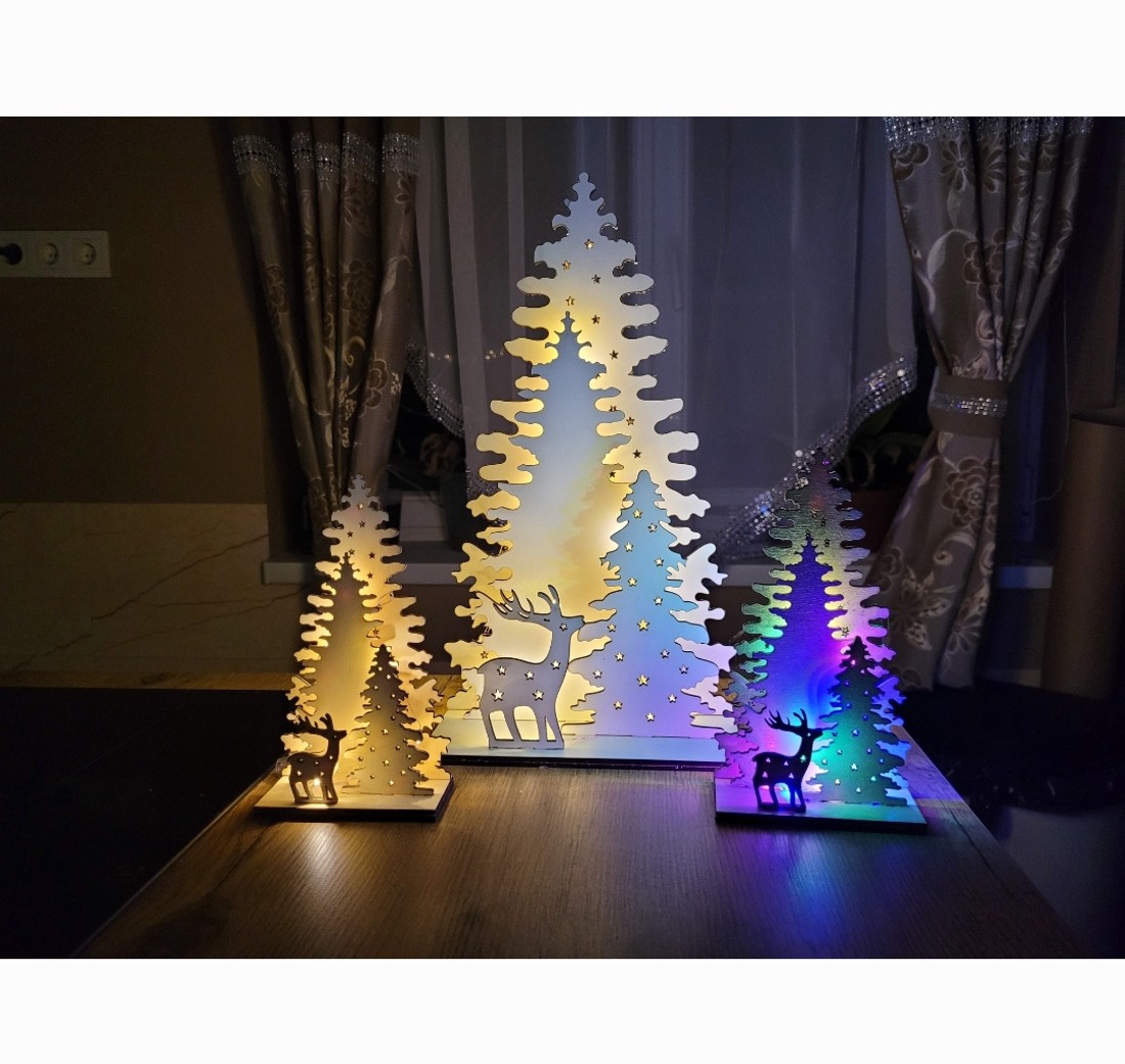 Decorațiuni pentru masa de Crăciun - crăciun - decorațiuni de crăciun de casă - luminițe de crăciun - Artynos.ro