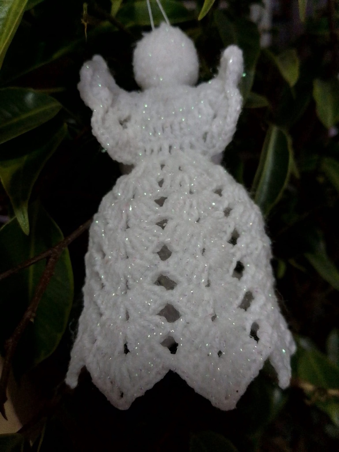 Decorațiuni brad croșetat  - crăciun - decorațiuni de crăciun de casă - figurine pentru pomul de crăciun - Artynos.ro