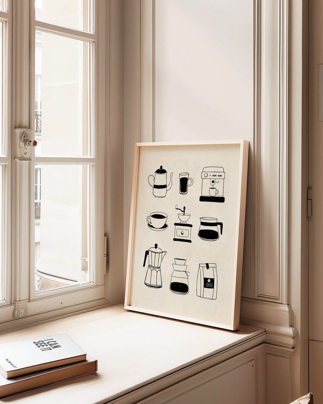Poster de cafea, decor de perete bucătărie, imagine -  - Artynos.ro