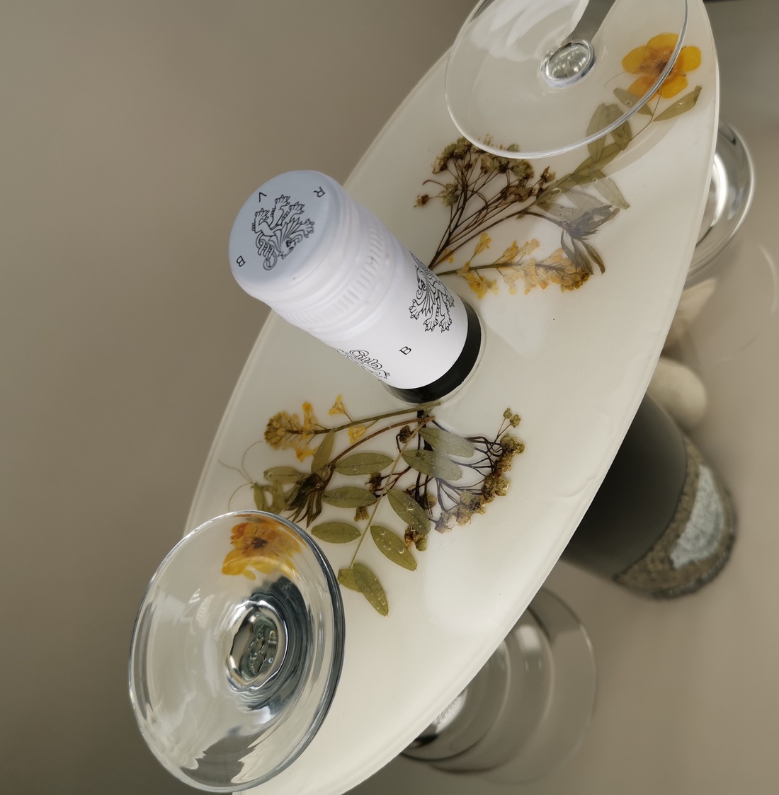 Set pentru sticla de vin si 2 suporturi de pahare - casă & stil de viață - echipamente de bucătărie - accesorii de servire - pahare de vin - Artynos.ro