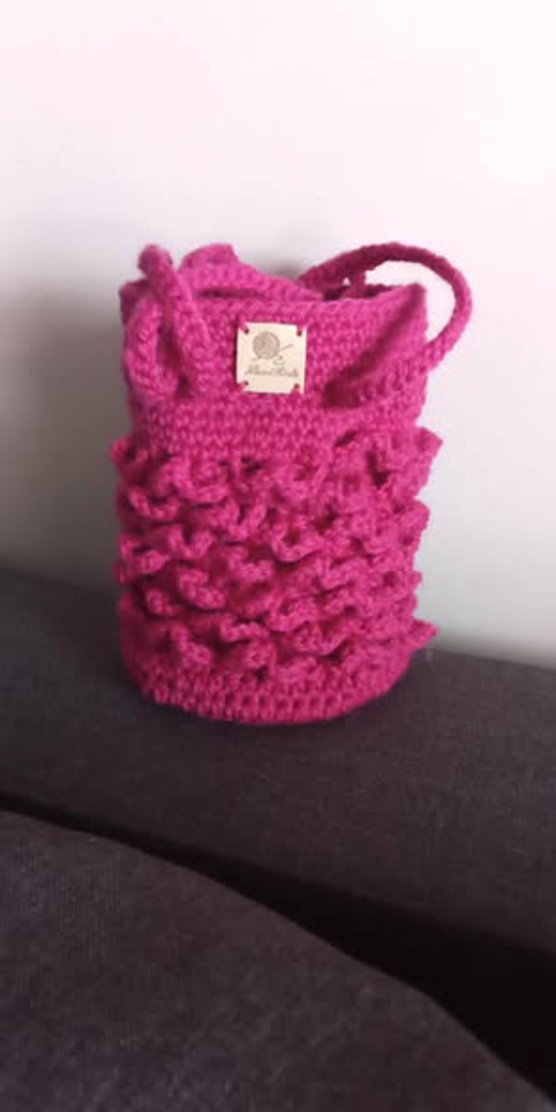 Geantă croșetată - genți și portofele - rucsacuri - mini rucsacuri - Artynos.ro