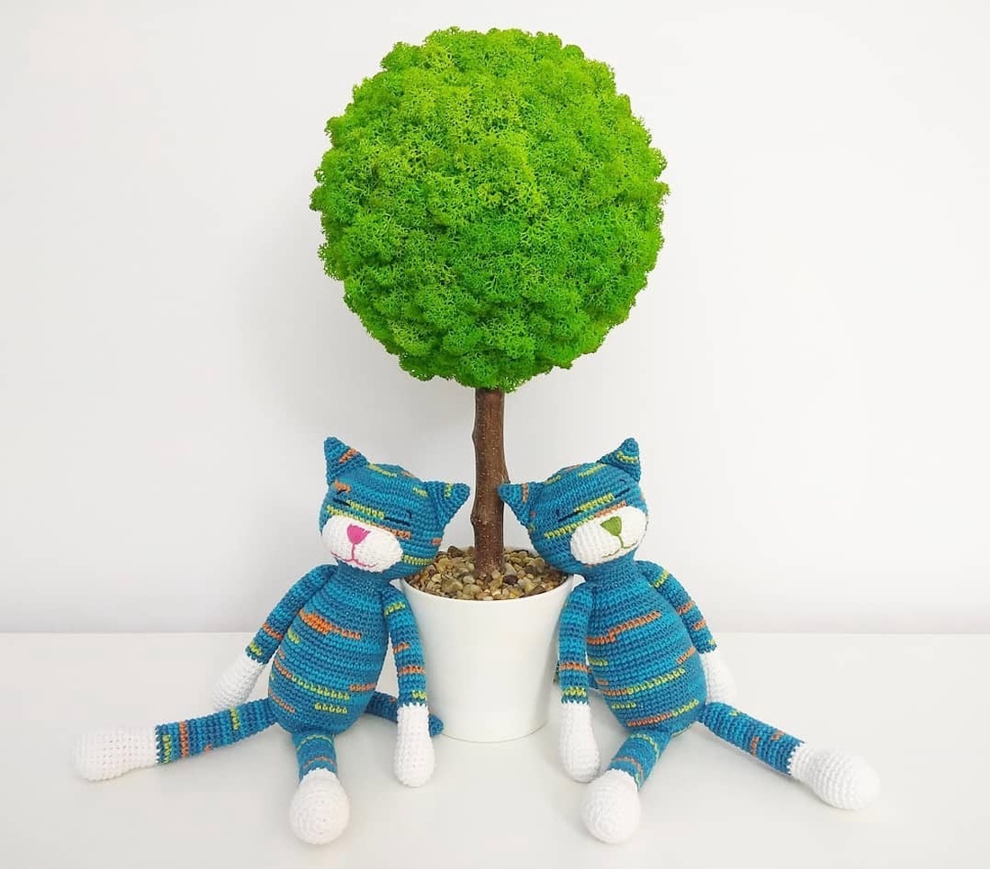 Pisica Amineko crosetata manual, 25cm - jucării și echipamente pentru copii - plușuri - pisică de pluș - Artynos.ro Pisica Amineko crosetata manual, 25cm - jucării și echipamente pentru copii - plușuri - pisică de pluș - Artynos.ro