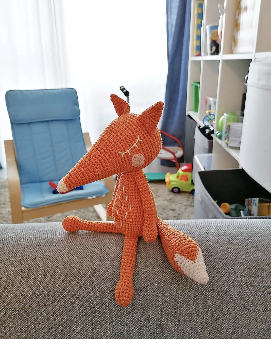 Vulpoi crosetat manual - jucării și echipamente pentru copii - plușuri - vulpe de pluș - Artynos.ro