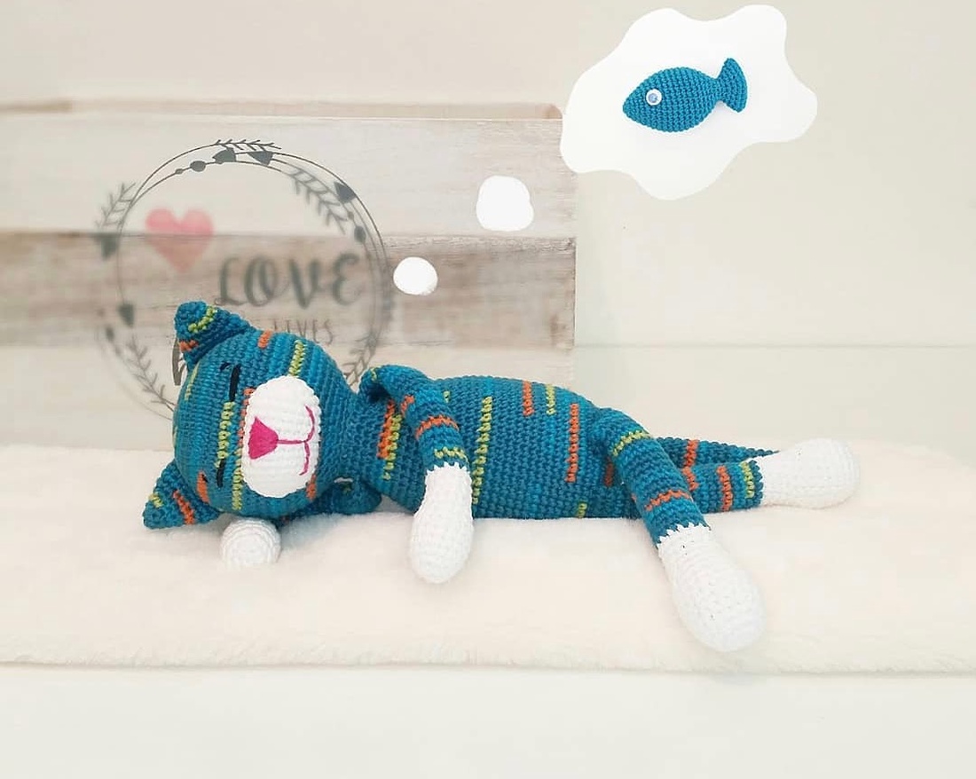 Pisicuta Amineko  - jucării și echipamente pentru copii - plușuri - pisică de pluș - Artynos.ro