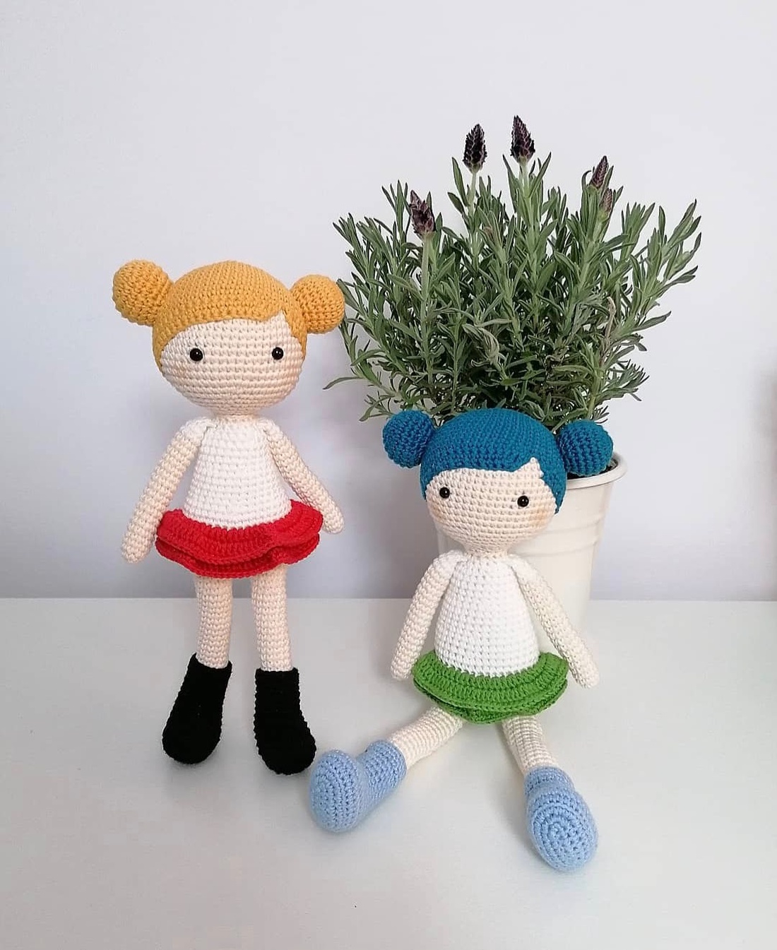 Pupusica crosetata manual - jucării și echipamente pentru copii - jucării și accesorii pentru copii - păpuși de joacă - Artynos.ro