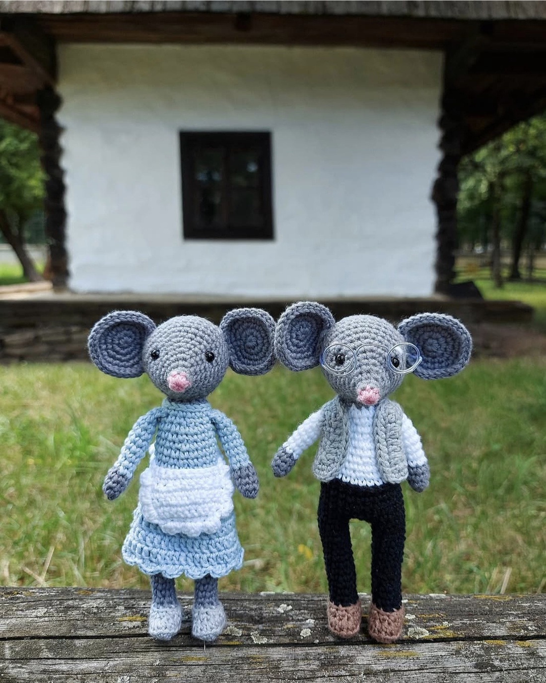 Bunicii soricei, jucarii crosetate manual - casă & stil de viață - echipament pentru camera copiilor - decorațiuni de cameră - Artynos.ro
