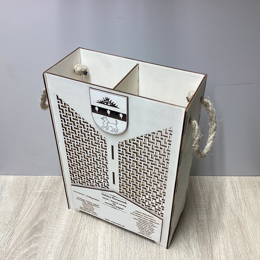 Suport dublu pentru băuturi ca un cadou -  - Artynos.ro