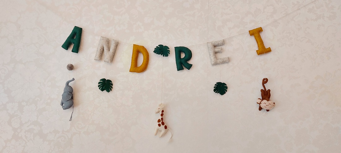 Ghirlanda personalizata cu nume pentru camera copiilor - casă & stil de viață - echipament pentru camera copiilor - decorațiuni pentru camera copilului - Artynos.ro Ghirlanda personalizata cu nume pentru camera copiilor - casă & stil de viață - echipament pentru camera copiilor - decorațiuni pentru camera copilului - Artynos.ro