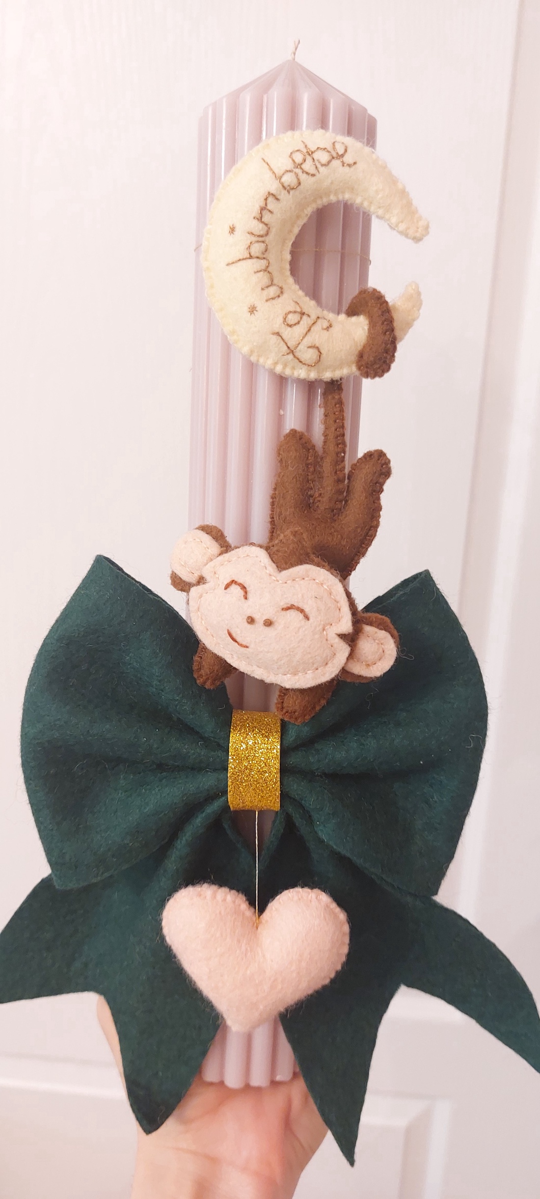 Lumanare botez handmade premium. Lumanare botez personalizata. Lumanare botez Safari Lumanare botez baietei Lumanare gir - jucării și echipamente pentru copii - daruri de botez - Artynos.ro