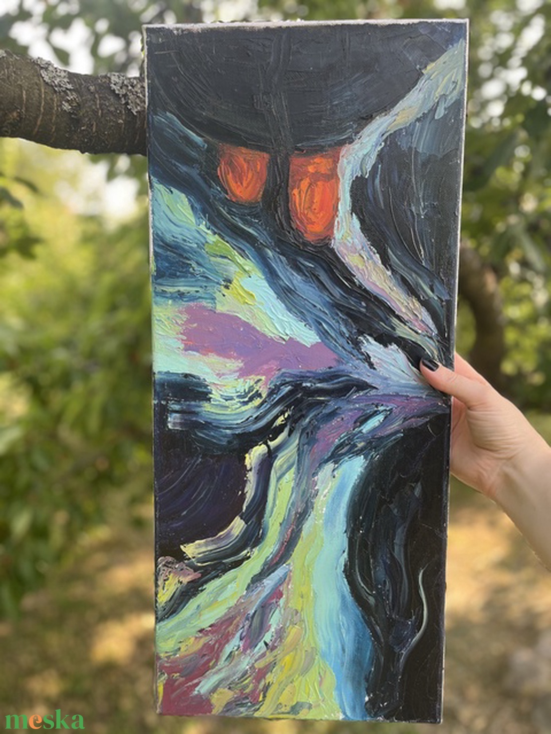 pată de ulei - arte vizuale și accesorii  - picturi - pictură în ulei - Artynos.ro