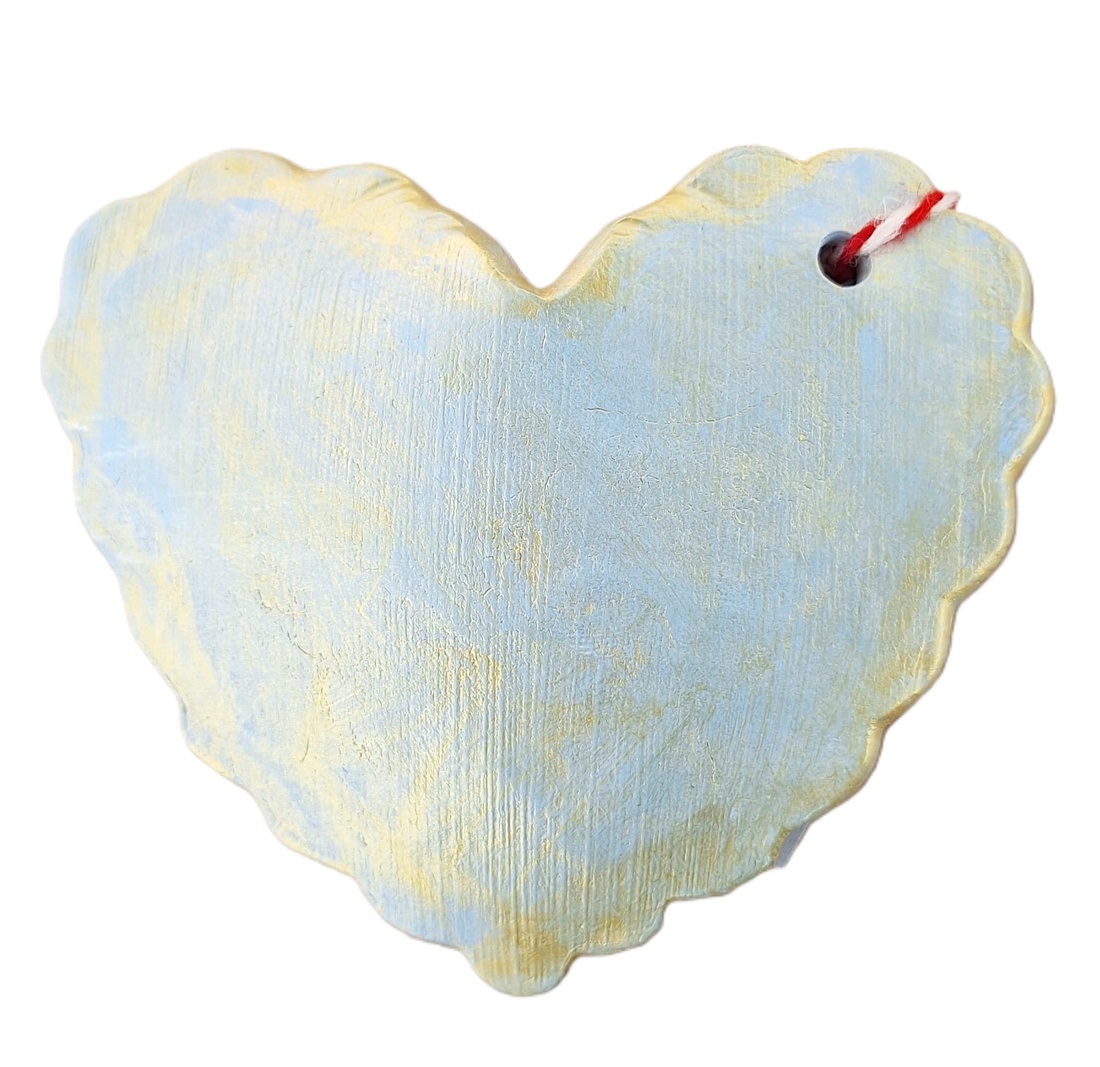 farfurioară inimioară cu fir de mărțișor - casă & stil de viață - decorațiuni de casă - decorațiuni de masă și rafturi - boluri decorative - Artynos.ro