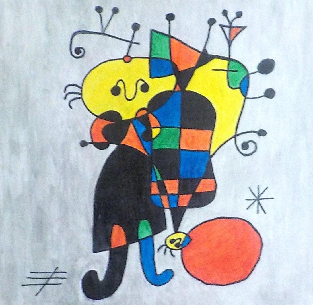 Juan Miro - arte vizuale și accesorii  - picturi - pictură acrilică - Artynos.ro
