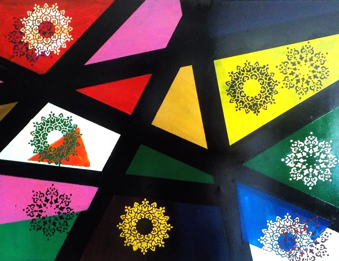 Mandala - arte vizuale și accesorii  - picturi - pictură acrilică - Artynos.ro