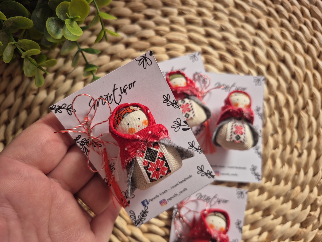 Baba Dochia - brosa martisor - bijuterii - mărțișor - Artynos.ro