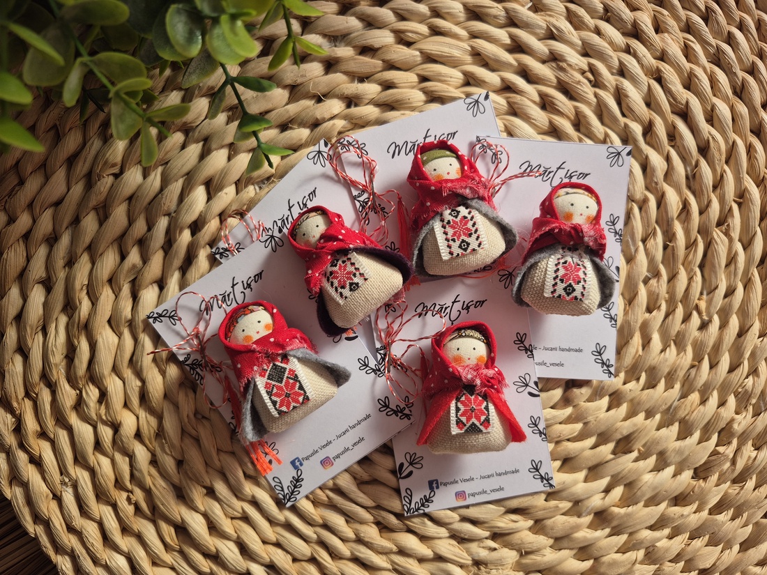 Baba Dochia - brosa martisor - bijuterii - mărțișor - Artynos.ro