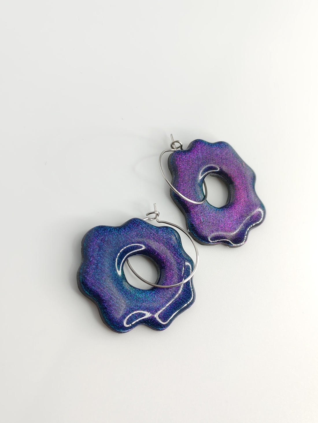 Cercei ParticulaChroma - bijuterii - cercei - cercei lungi - Artynos.ro