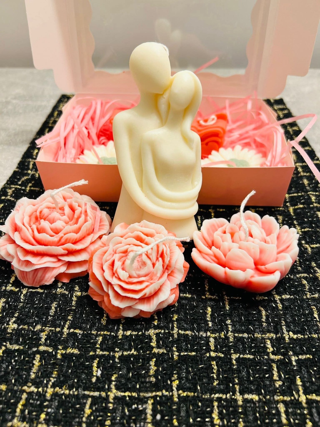 Set ÎNDRĂGOSTIȚI  - accesorii nuntă - amintiri și cadouri de nuntă - favoruri de nuntă - Artynos.ro