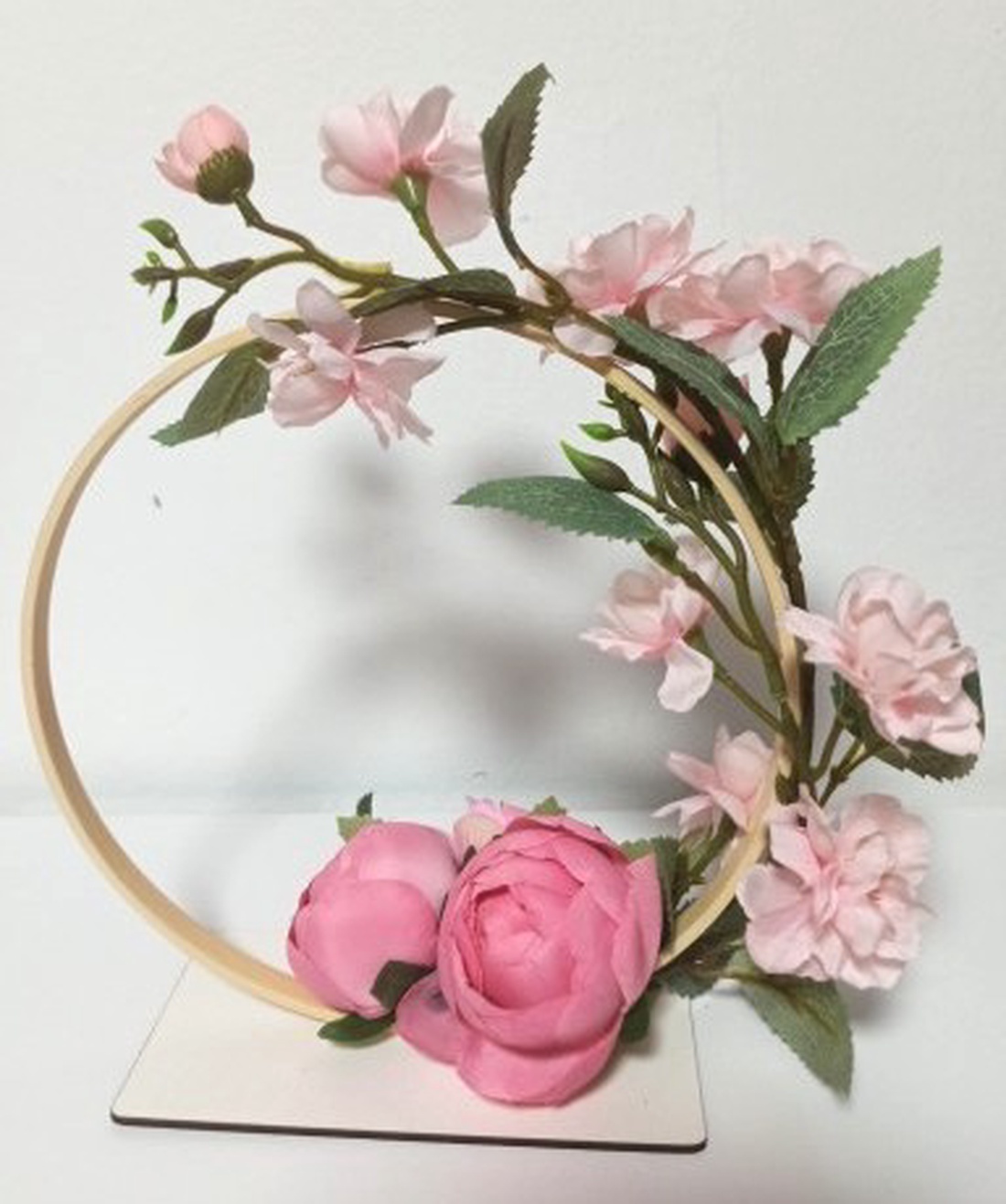 Inel Cu Flori - casă & stil de viață - decorațiuni de casă - decorațiuni de masă și rafturi - decorațiuni de masă - Artynos.ro