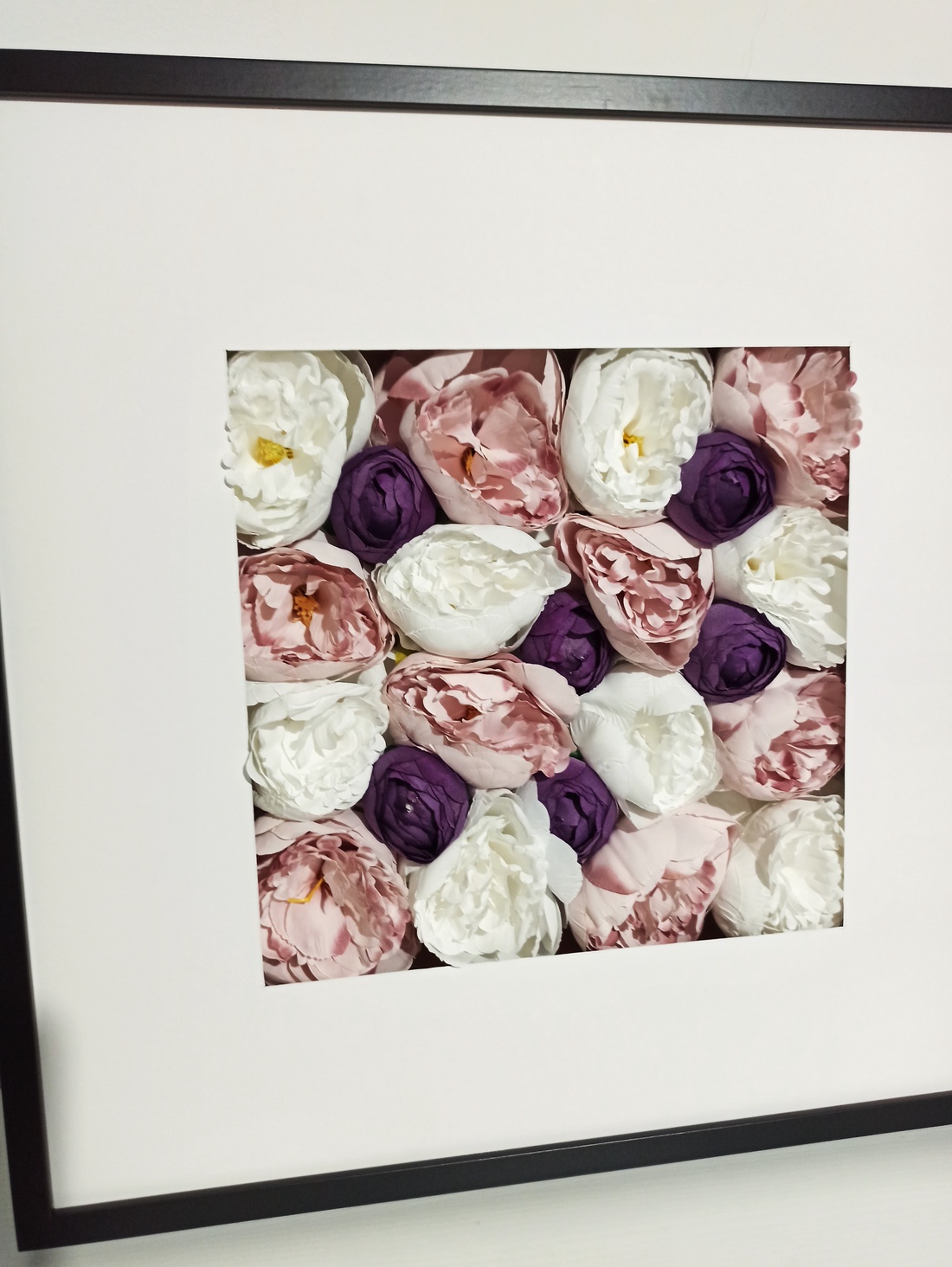 Tablou de dimensiune mare cu bujori 3 D - casă & stil de viață - decorațiuni de casă - decorațiuni de pereți - decorațiuni suspendate - Artynos.ro