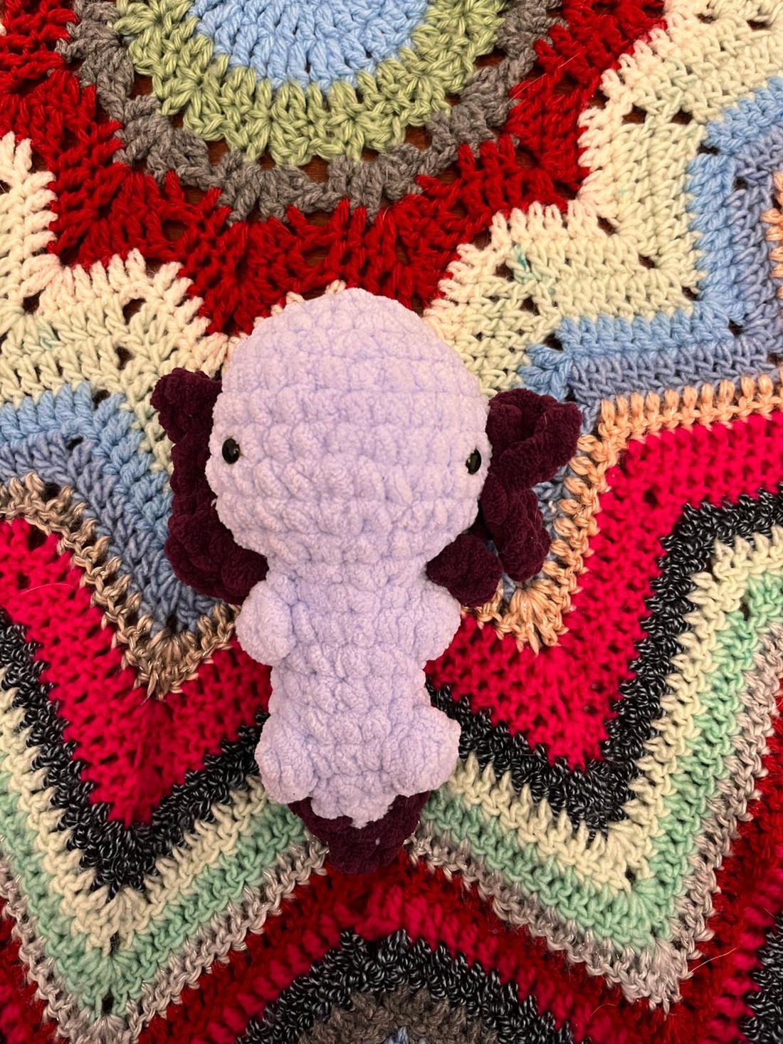 Axolot crosetat - jucării și echipamente pentru copii - plușuri - figurine de pluș - Artynos.ro