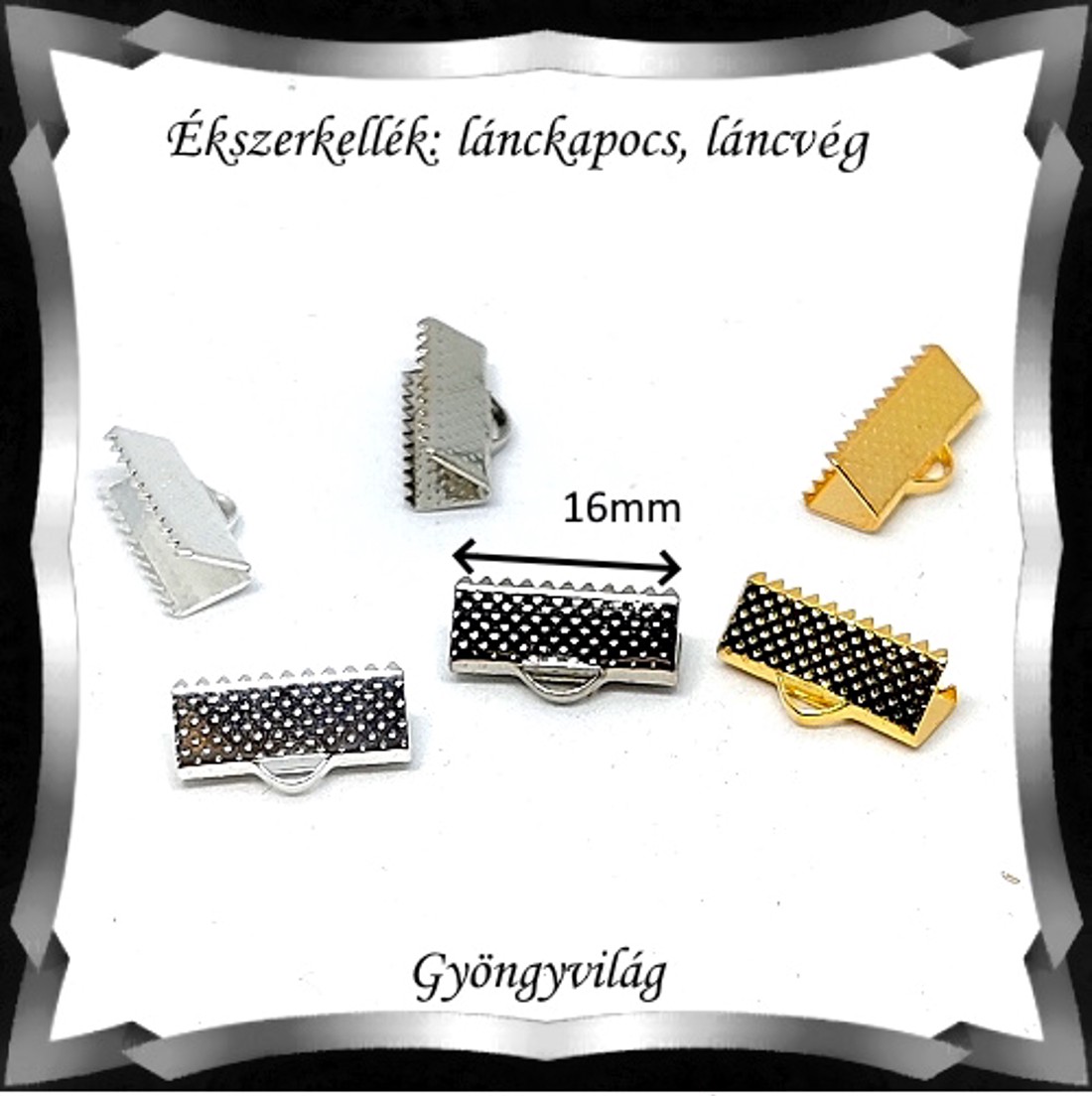 Accesorii pentru bijuterii: clip lanț BLK-V11-16 capăt / capăt panglică 10 bucăți în mai multe culori - - Artynos.ro Accesorii pentru bijuterii: clip lanț BLK-V11-16 capăt / capăt panglică 10 bucăți în mai multe culori - - Artynos.ro