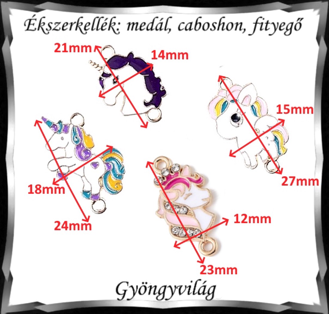 Accesoriu pentru bijuterii: pandantiv, caboshon, dangler BMCF-2-04 unicorni de mai multe feluri - - Artynos.ro Accesoriu pentru bijuterii: pandantiv, caboshon, dangler BMCF-2-04 unicorni de mai multe feluri - - Artynos.ro