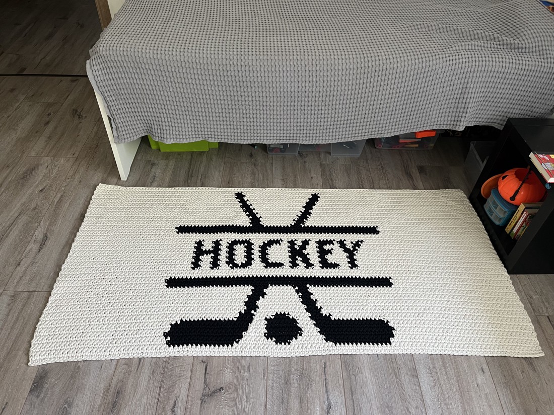 Covor cu model croșetat - casă & stil de viață - textile de casă - covor - covor croșetat - Artynos.ro