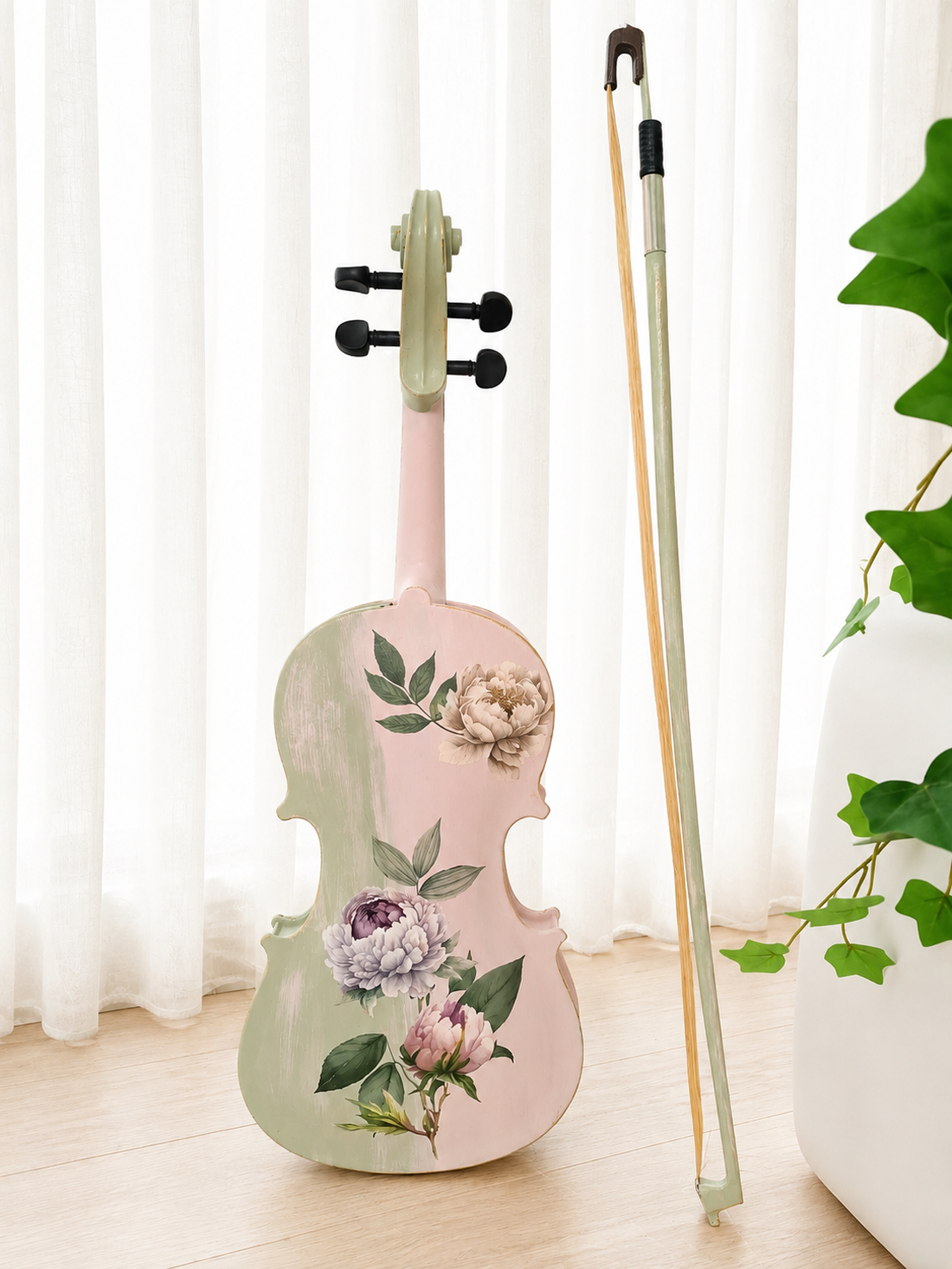 Vioara chabby chic - casă & stil de viață - decorațiuni de casă - accesorii florale - vaze - Artynos.ro