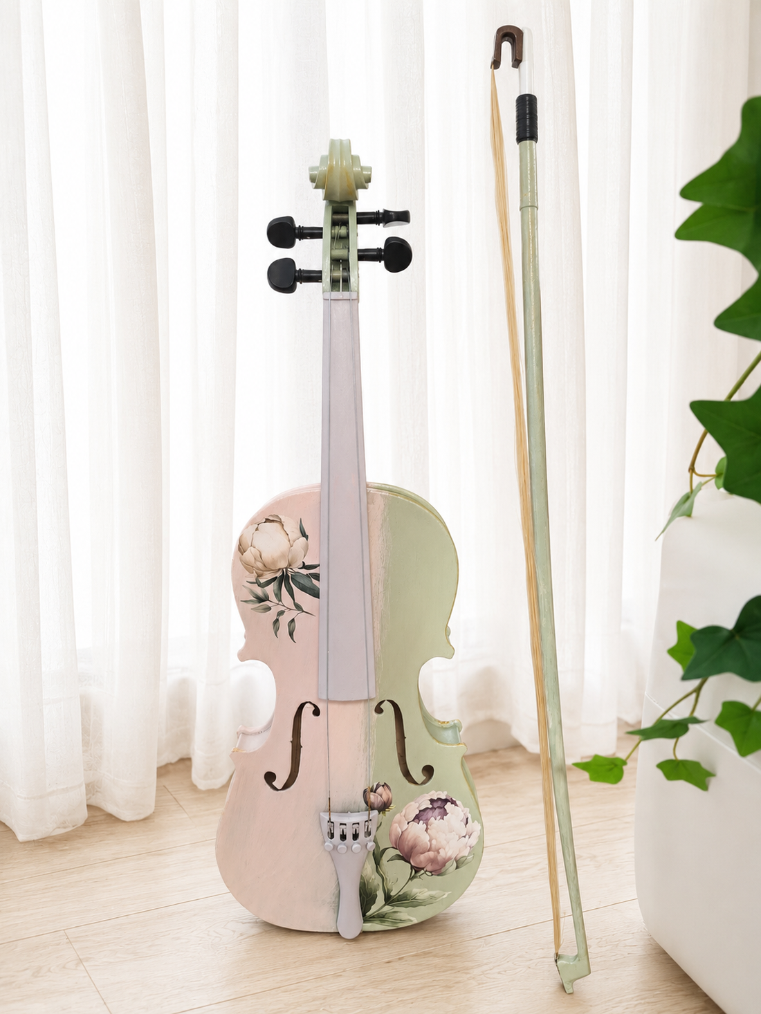 Vioara chabby chic - casă & stil de viață - decorațiuni de casă - accesorii florale - vaze - Artynos.ro