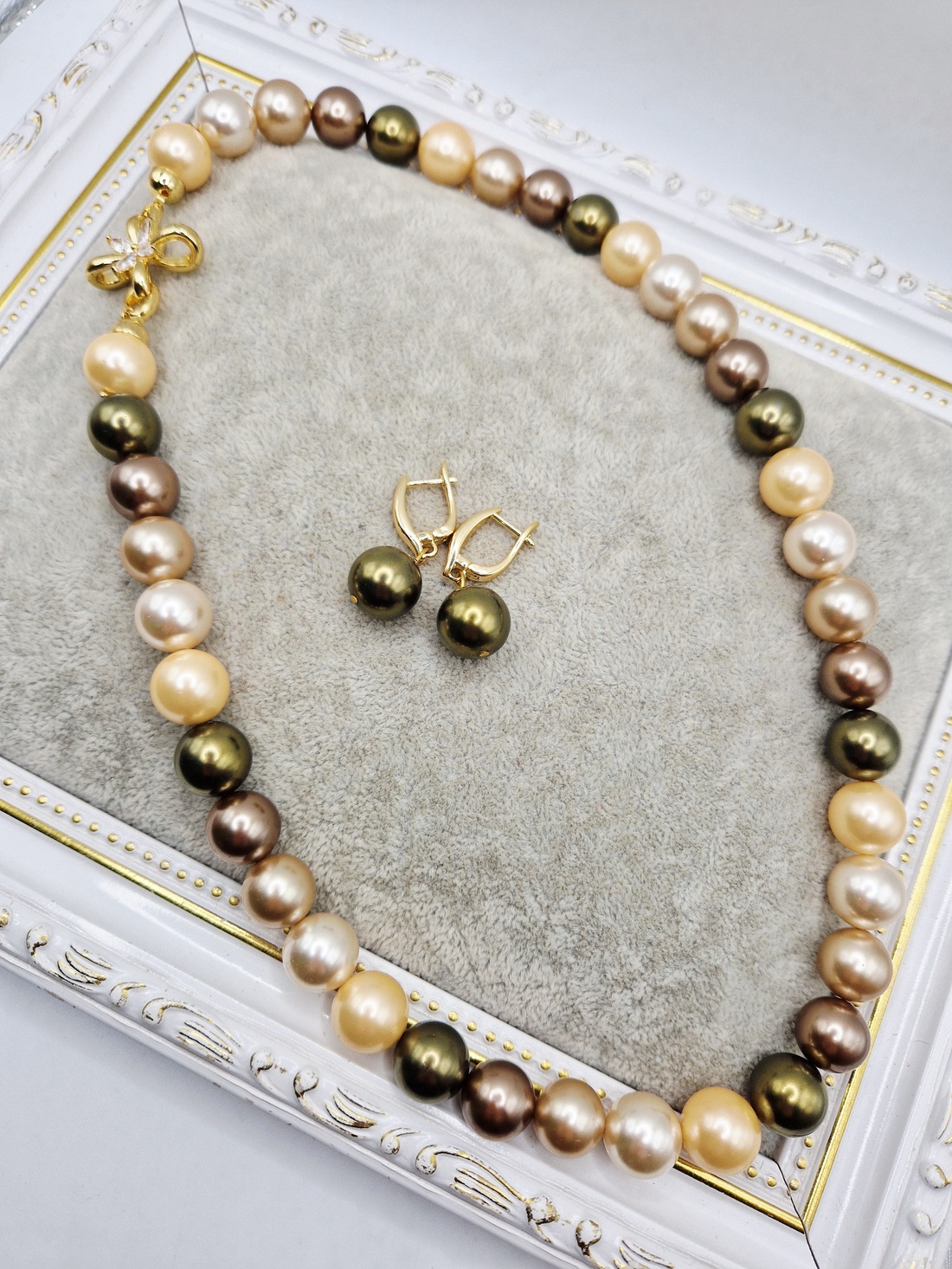 Set Perle tip Mallorca Cubic zirconia - bijuterii - seturi de bijuterii - Artynos.ro