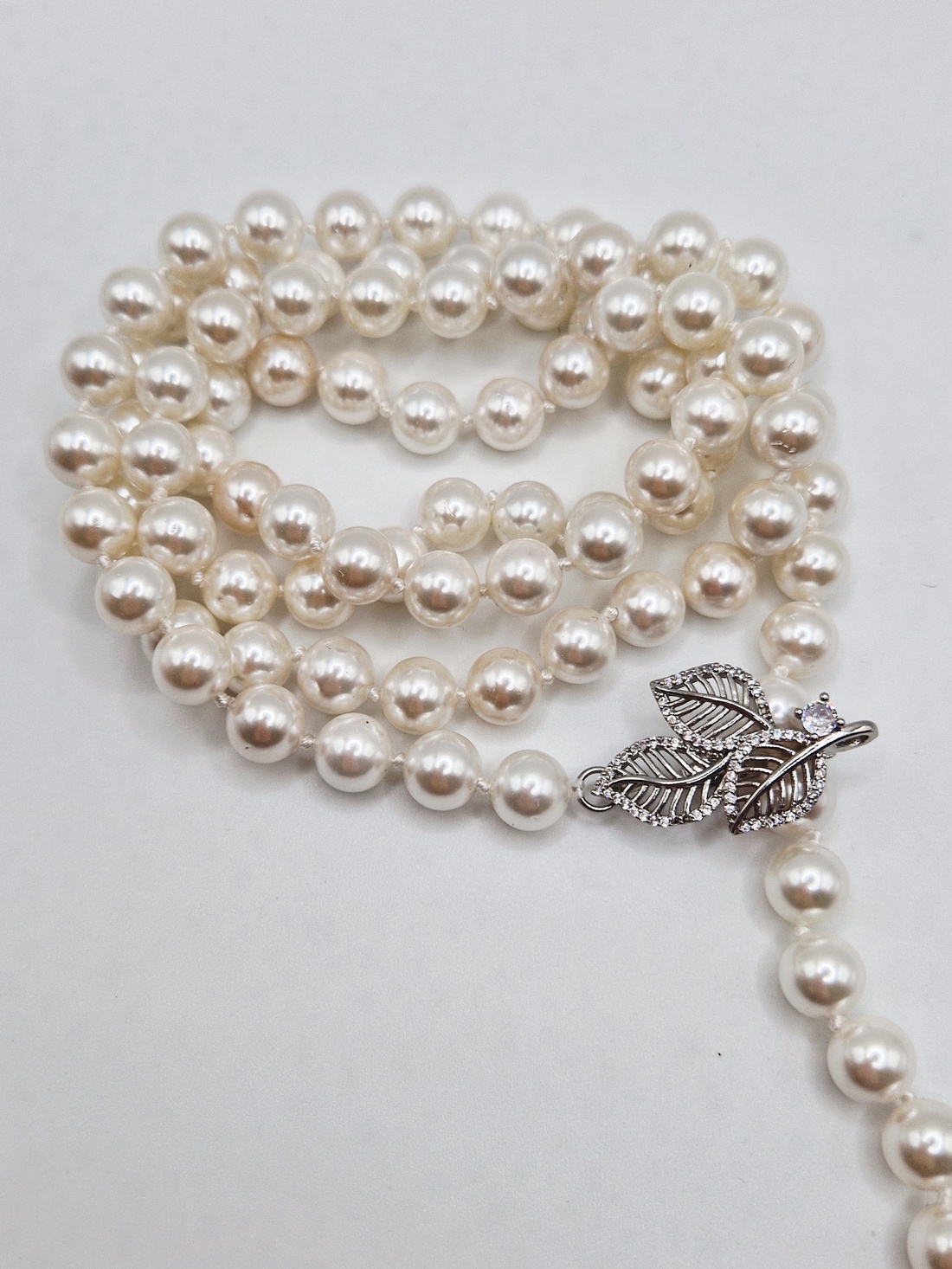 Colier  Lung  Perle tip Mallorca - bijuterii - coliere - coliere din perle - Artynos.ro