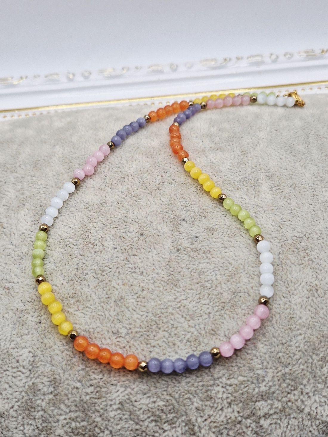 Colier  Ochi de pisica Hematit - bijuterii - coliere - coliere din pietre semiprețioase - Artynos.ro