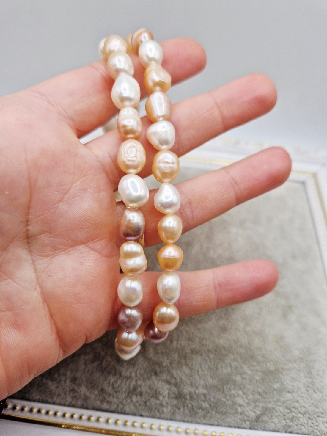 Colier Mix perle baroc - bijuterii - coliere - coliere din perle - Artynos.ro