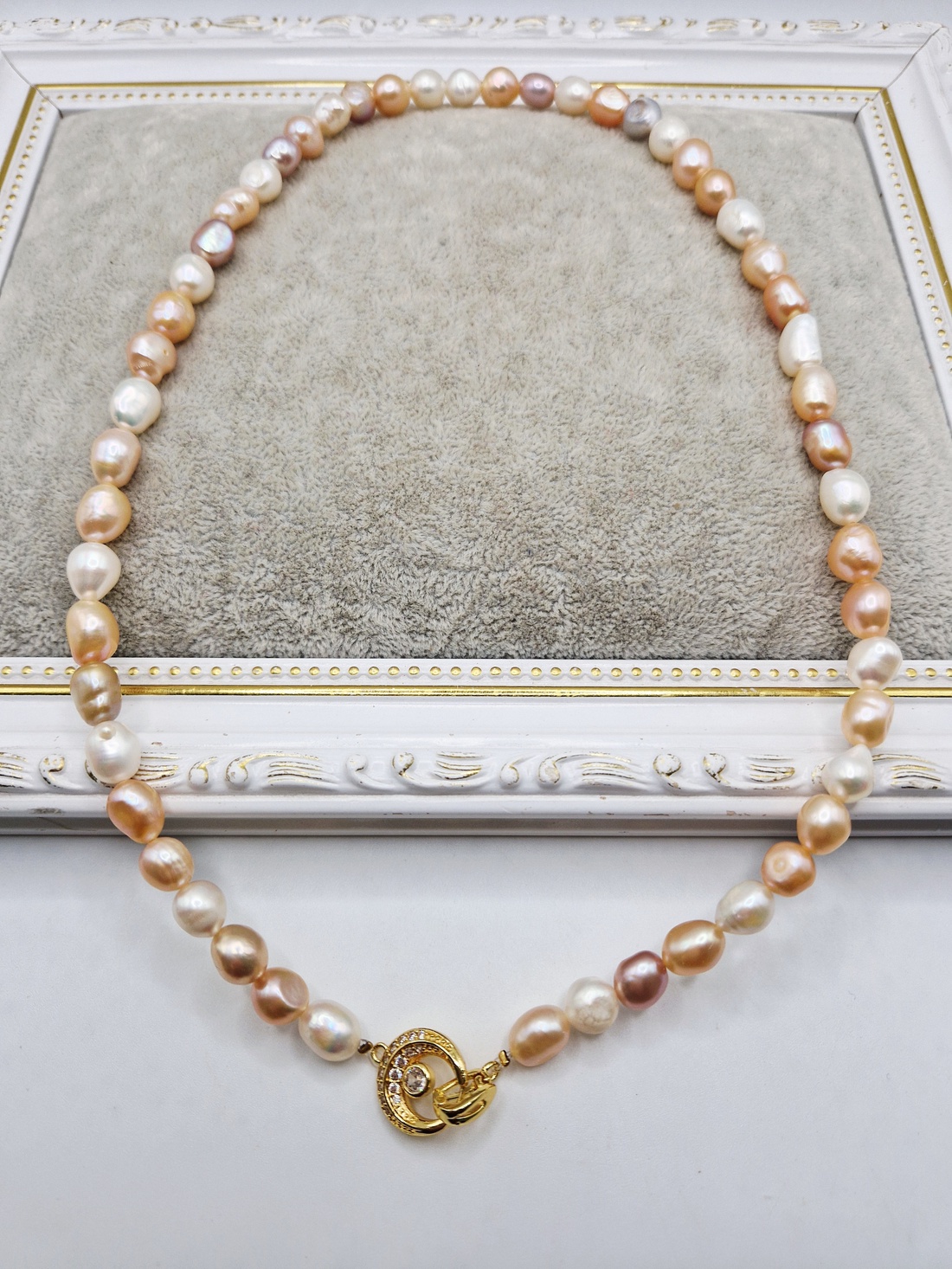 Colier Mix perle baroc - bijuterii - coliere - coliere din perle - Artynos.ro