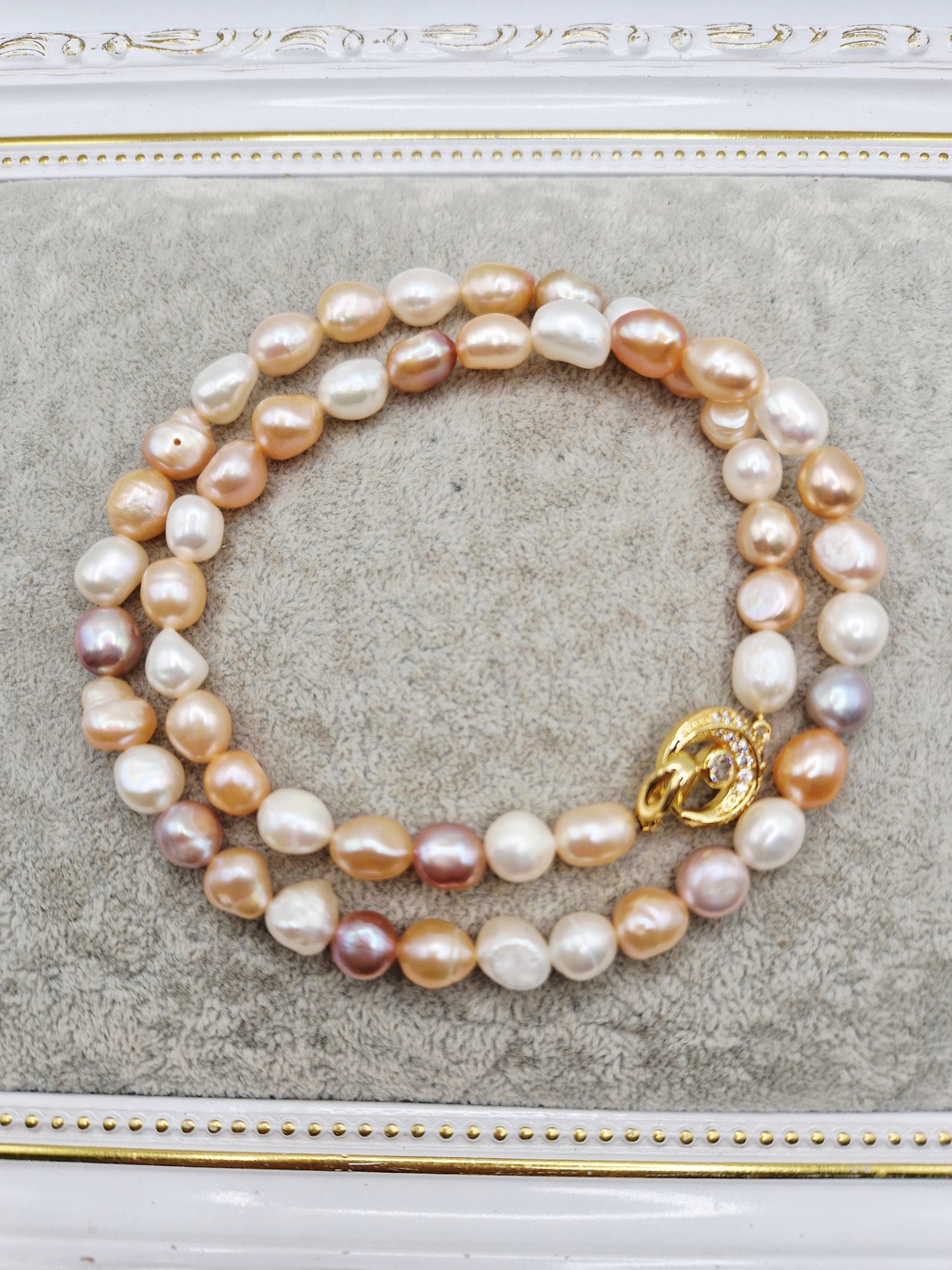 Colier Mix perle baroc - bijuterii - coliere - coliere din perle - Artynos.ro