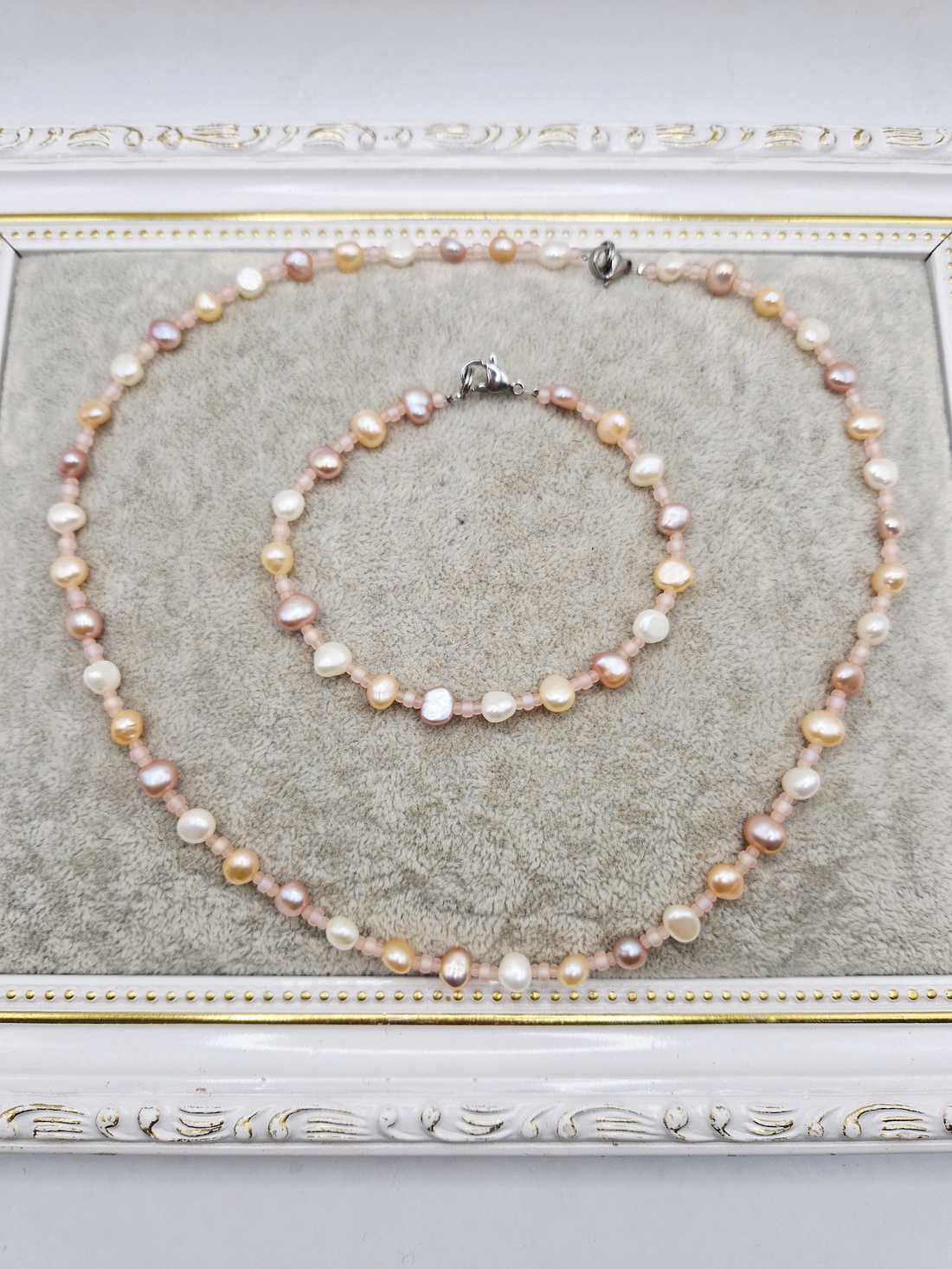 Set  Perle naturale  Miyuki - bijuterii - seturi de bijuterii - Artynos.ro