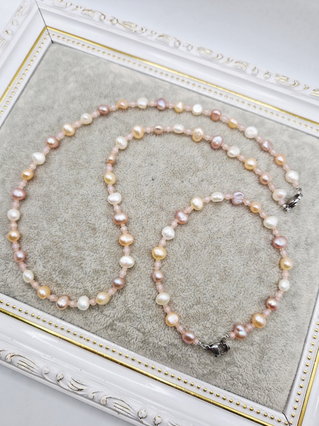 Set  Perle naturale  Miyuki - bijuterii - seturi de bijuterii - Artynos.ro