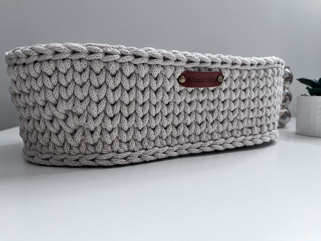 Coș oval - casă & stil de viață - materiale de depozitare și sortare - coșuri depozitare - Artynos.ro