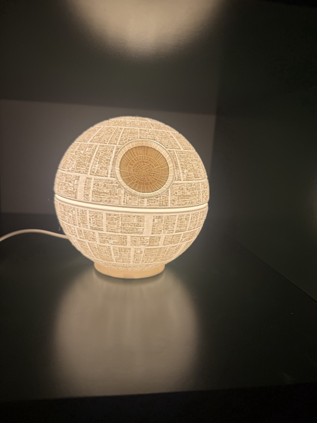  Lampa Death Star � Lampă de birou LED Războiul Stelelor cu alimentare USB -  - Artynos.ro