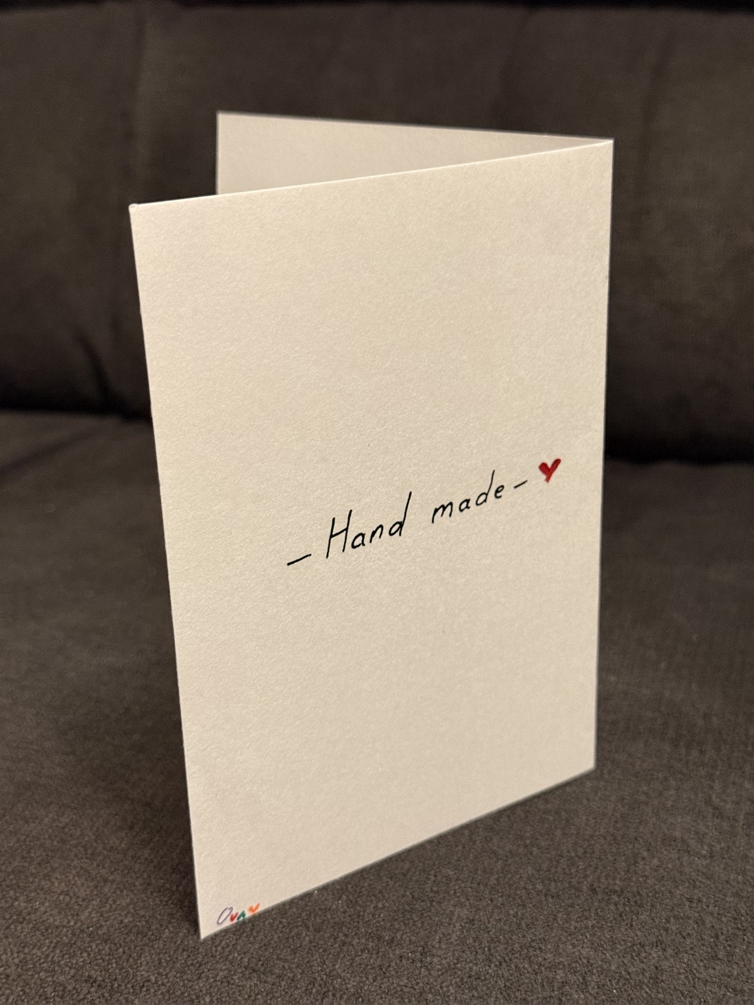 Felicitare pictată manual con cu brad - casă & stil de viață - papetărie de hârtie - invitații, felicitări - Artynos.ro