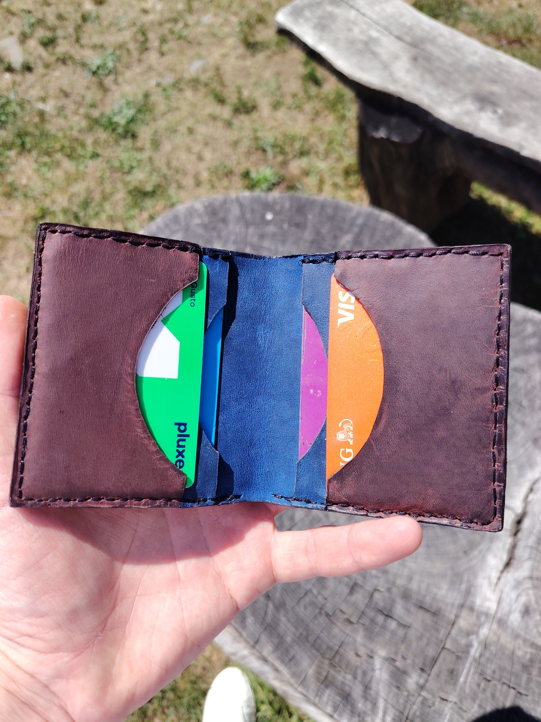 Portofel din piele naturală bifold pentru bărbați - genți și portofele - portofele, huse, suporturi - portofele - portofel bărbați - Artynos.ro