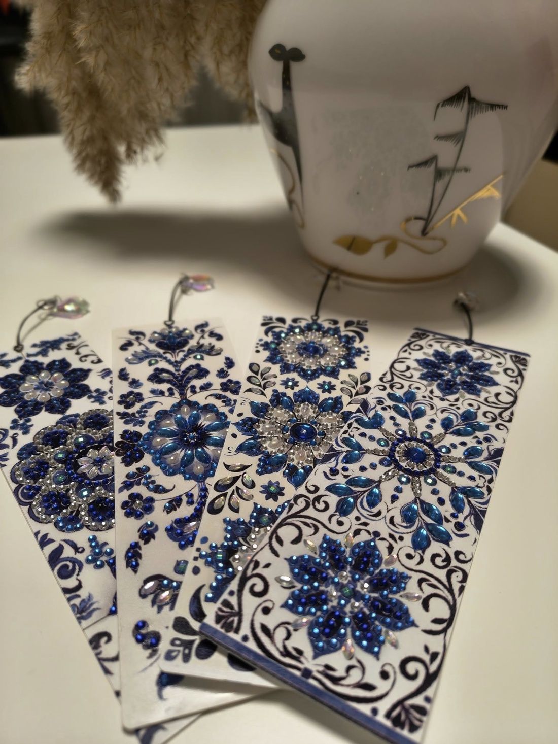 Semn de carte Blue - cărți și creații cu tematică muzicală, cadouri - semn de carte - Artynos.ro