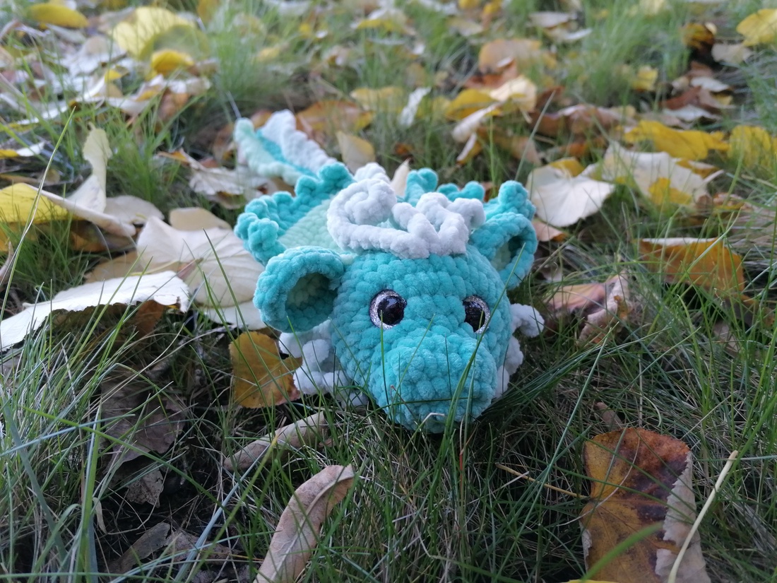 Dragon de apa - jucării și echipamente pentru copii - plușuri - dragon de pluș - Artynos.ro