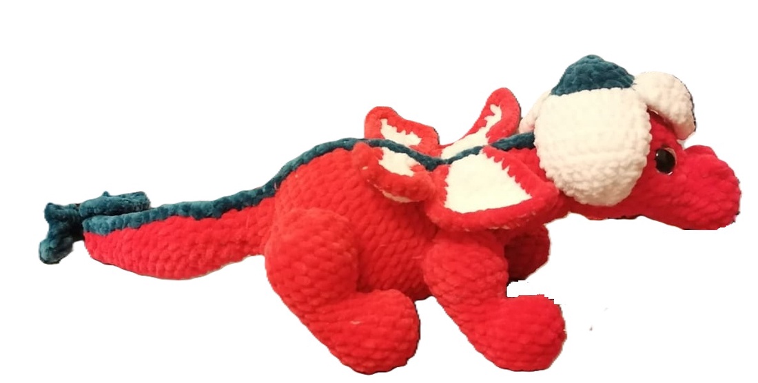 Dragon Ghiocel - jucării și echipamente pentru copii - plușuri - figurine de pluș - Artynos.ro