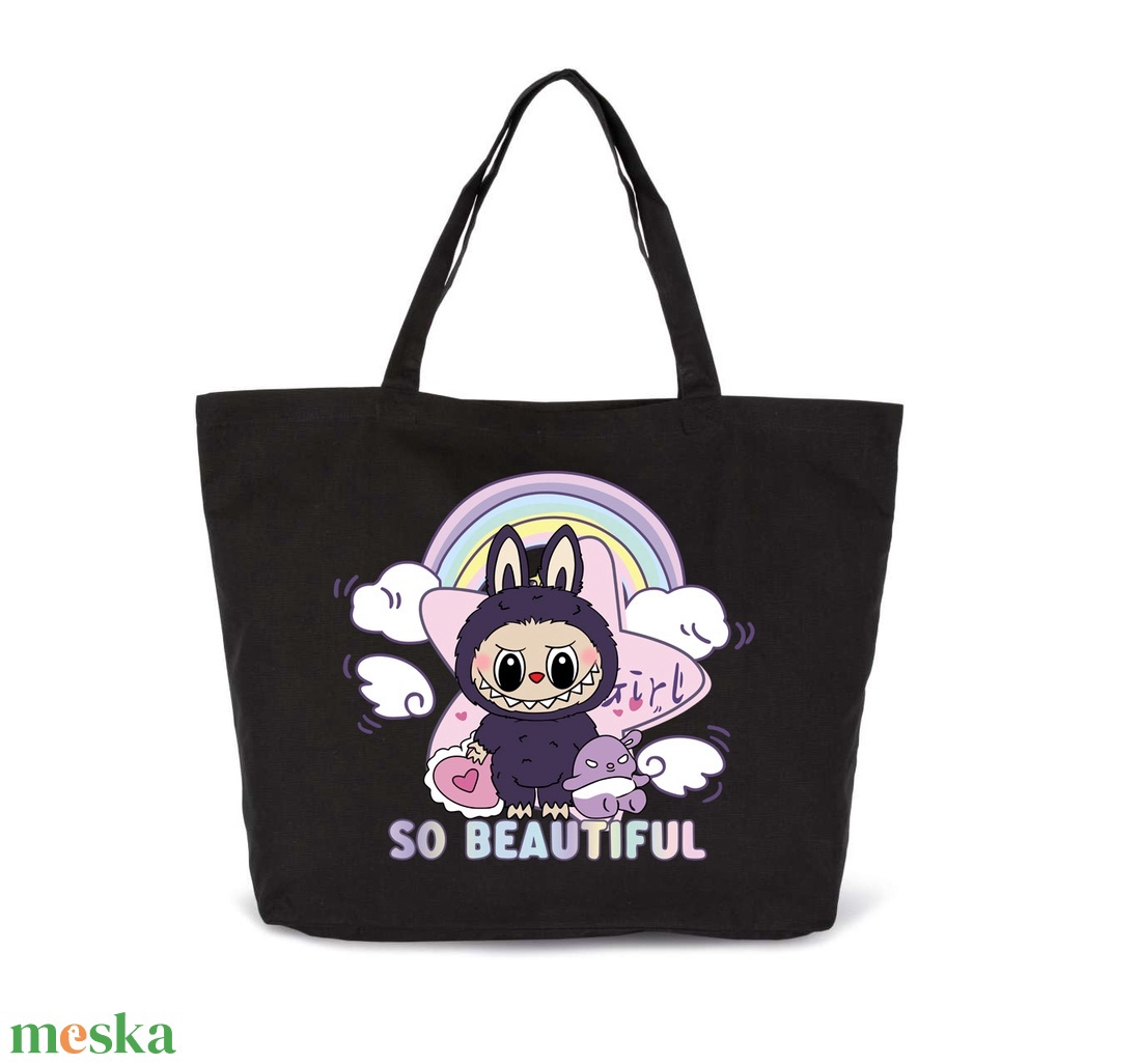 Labubu strandtáska - geantă și husă - geantă pentru cumpărături - geantă shopper, geantă tote, geantă textilă - Artynos.ro Labubu strandtáska - geantă și husă - geantă pentru cumpărături - geantă shopper, geantă tote, geantă textilă - Artynos.ro